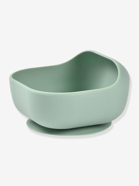 Bol en silicone avec ventouse vert - vertbaudet enfant 