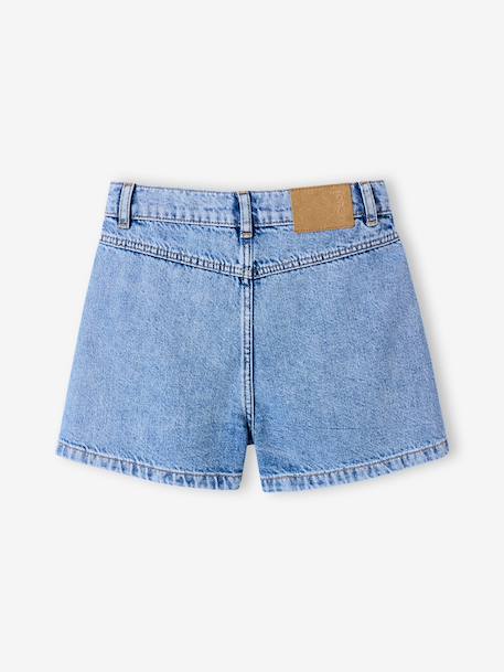 Short denim bleu clair - vertbaudet enfant 