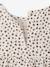 Robe fille en gaze de coton imprimée beige+beige imprimé+rose pâle+vanille - vertbaudet enfant 