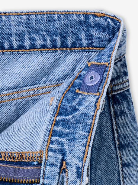 Short denim bleu clair - vertbaudet enfant 
