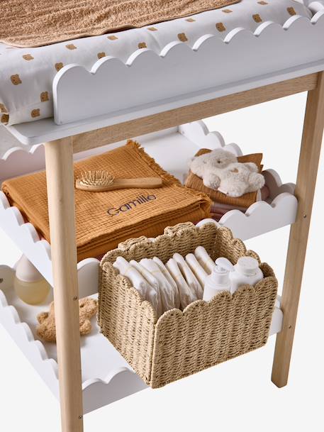 Opbergmand voor luiertafel FESTON beige - vertbaudet enfant 