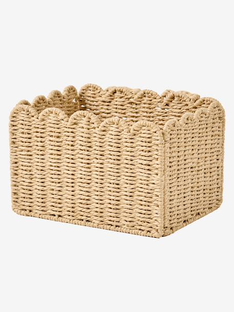 Panier de rangement pour table à langer FESTON beige - vertbaudet enfant 
