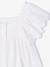 Blouse à volants gaze de coton écru - vertbaudet enfant 