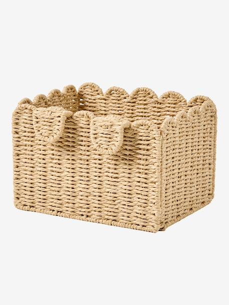 Panier de rangement pour table à langer FESTON beige - vertbaudet enfant 