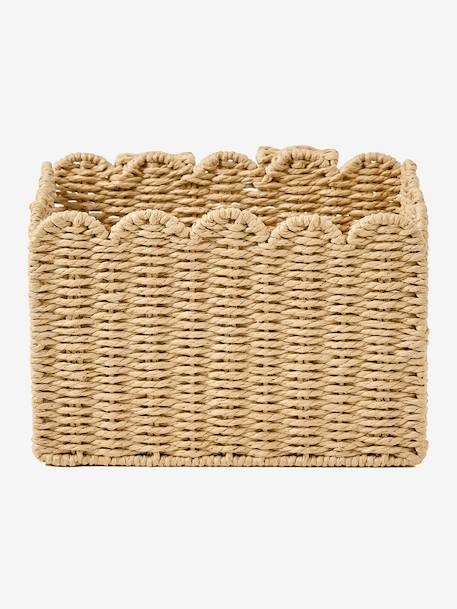 Panier de rangement pour table à langer FESTON beige - vertbaudet enfant 