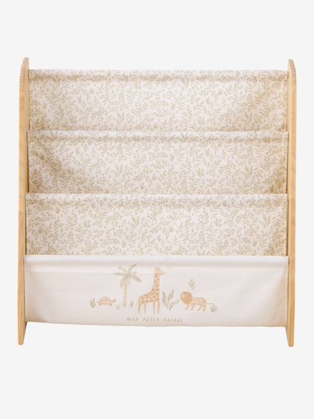 Textiel boekenopslag beige, bedrukt+wit, bedrukt - vertbaudet enfant 