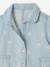 Combishort bébé fille denim denim bleached - vertbaudet enfant 