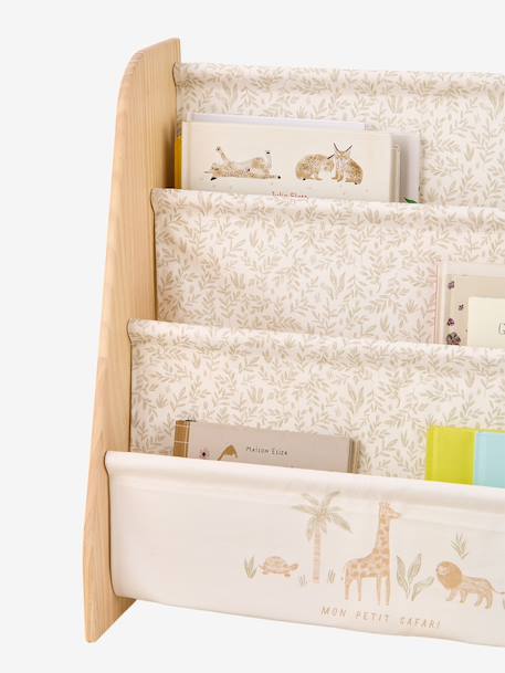 Textiel boekenopslag beige, bedrukt+wit, bedrukt - vertbaudet enfant 