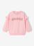 Sweat manches longues bébé fille rose pâle - vertbaudet enfant 