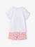 Pyjashort fille coton Lilo & Stitch rose bonbon - vertbaudet enfant 