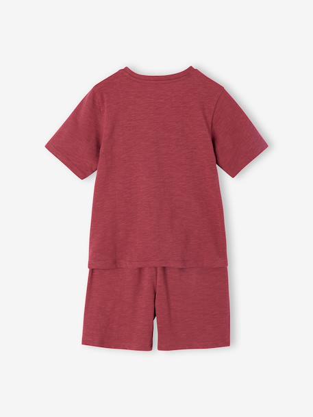 Lot pyjama short uni bleu chambray - vertbaudet enfant 