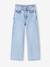 Jean fille large morphologik tour de hanches fin bleu clair+bleu foncé+bleu moyen+denim gris - vertbaudet enfant 