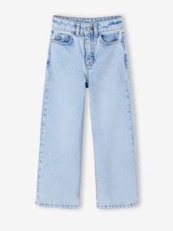 -Ruime meisjesjeans MorphologiK met een smalle taille 