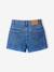Short enfant en denim coton bleu moyen+denim gris - vertbaudet enfant 