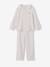 Pyjama fille gaze de coton fleurs écru - vertbaudet enfant 