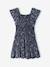 Robe smockée imprimée marine - vertbaudet enfant 