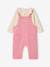 Ensemble salopette bébé fille rose - vertbaudet enfant 