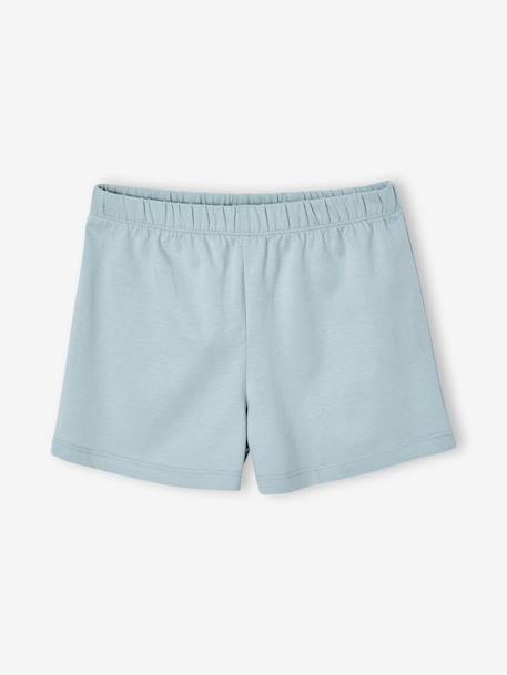 Set van 2 pyjamashorts voor meisjes met korte mouwen van katoen ecru - vertbaudet enfant 