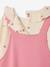 Babyset salopet voor babymeisjes rozen - vertbaudet enfant 