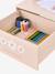 Activiteitentafel met opbergkoffer beige+rozen - vertbaudet enfant 