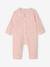 Pyjama bébé col large Capsule mère-fille rose poudré - vertbaudet enfant 