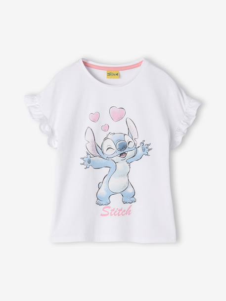 Pyjashort fille coton Lilo & Stitch rose bonbon - vertbaudet enfant 