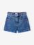Short enfant en denim coton bleu moyen+denim gris - vertbaudet enfant 