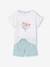 Lot de 2 pyjashorts fille manches courtes en coton écru - vertbaudet enfant 