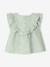 Blouse bébé fille broderie anglaise vert d'eau - vertbaudet enfant 