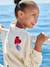 Sweat fille avec patchs écru - vertbaudet enfant 