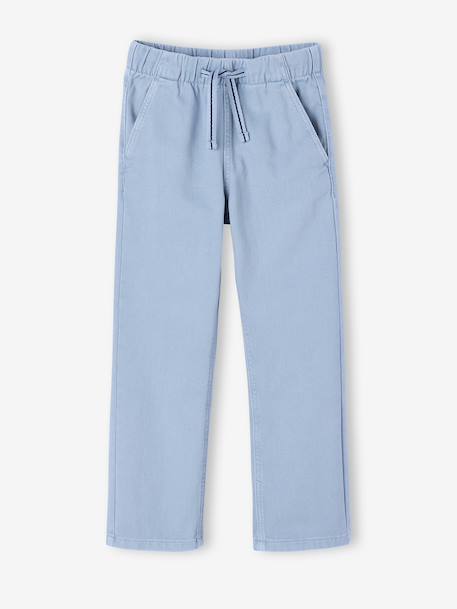 Pantalon garçon  fluide facile à enfiler garçon beige+bleu moyen+bleu nuit+terracotta+vert sauge - vertbaudet enfant 