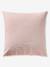 Bedovertrekset en kussensloop NOEUDS met gerecycled katoen roze, bedrukt - vertbaudet enfant 