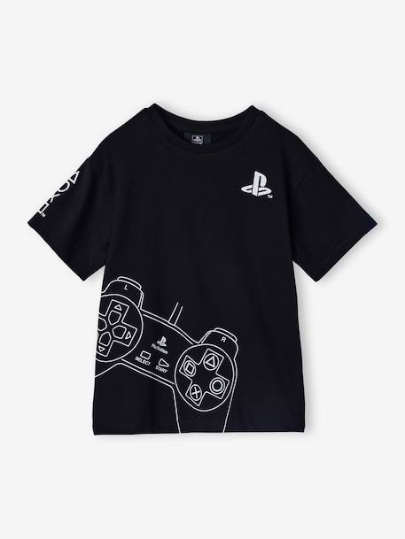 Pyjashort garçon coton logo Playstation noir - vertbaudet enfant 