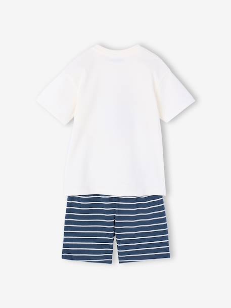 Pyjashort rayé Paddington rayé marine - vertbaudet enfant 
