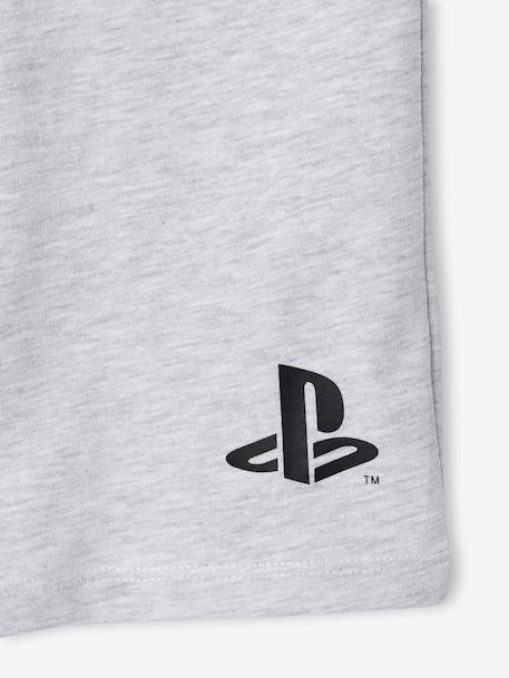 Pyjashort garçon coton logo Playstation noir - vertbaudet enfant 