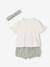 Ensemble 3 pièces bébé fille coton vert sauge - vertbaudet enfant 