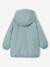 Parka longue fille capuche vert de gris - vertbaudet enfant 