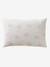 Parure housse de couette et taie d'oreiller NOEUDS avec coton recyclé rose imprimé - vertbaudet enfant 