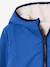 Blouson sherpa réversible bleu roi - vertbaudet enfant 
