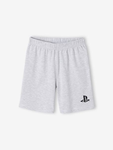 Pyjashort garçon coton logo Playstation noir - vertbaudet enfant 