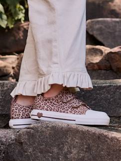 -Baskets scratchées toile imprimée enfant collection maternelle