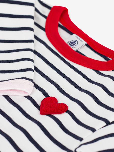 T-shirt bébé coton manches longues écru - vertbaudet enfant 