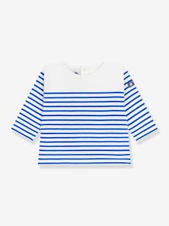 -T-shirt marinière bébé manches longues