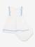 Robe bébé fille coton et bloomer blanc - vertbaudet enfant 