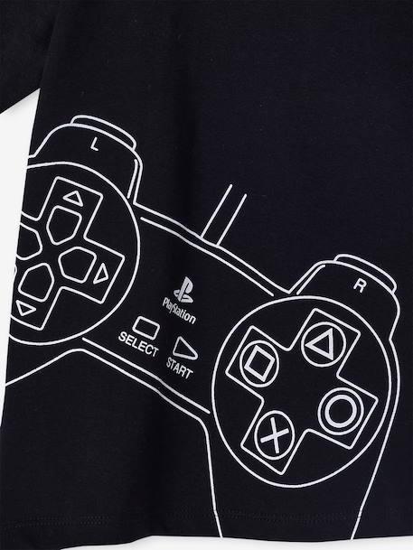 Pyjashort garçon coton logo Playstation noir - vertbaudet enfant 