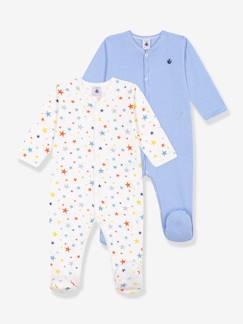 -Lot 2 pyjamas bébé en coton
