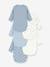 Lot de 5 bodies croisés manches longues bébé blanc - vertbaudet enfant 