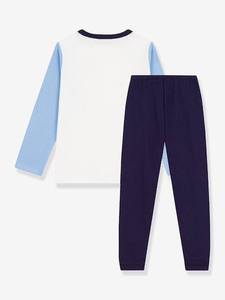 Pyjama enfant coton chien Petit Bateau bleu - vertbaudet enfant 