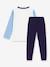 Pyjama enfant coton chien Petit Bateau bleu - vertbaudet enfant 