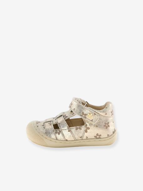 Botillon scratch Naturino doré+kaki+marron - vertbaudet enfant 